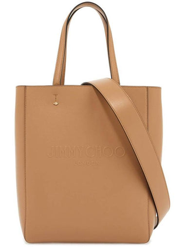 smooth leather lenny n/s tote bag. - JIMMY CHOO - BALAAN 1