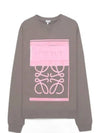 Photocopy Anagram Logo Sweatshirt Brown - LOEWE - BALAAN 1