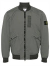 Skin Touch Nylon TC Primaloft Bomber Jacket Musk Green - STONE ISLAND - BALAAN 2