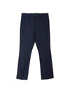 Fatina Rayon Straight Pants Ultramarine - MAX MARA - BALAAN 1