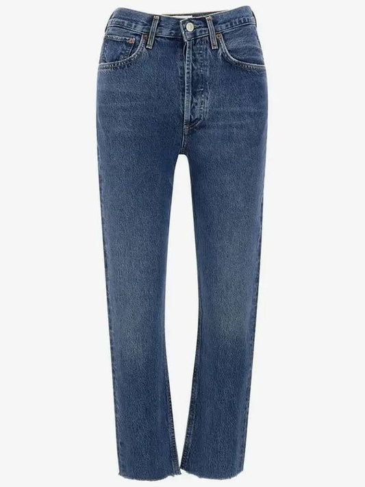 Straight Denim Jeans Blue - AGOLDE - BALAAN 2