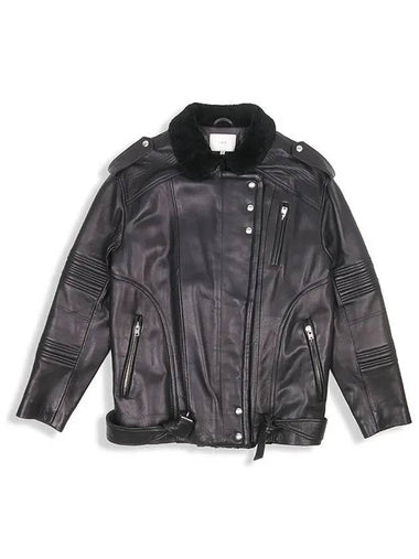 Smith Market used luxury goods black leather jacket women s clothing - IRO - BALAAN 1