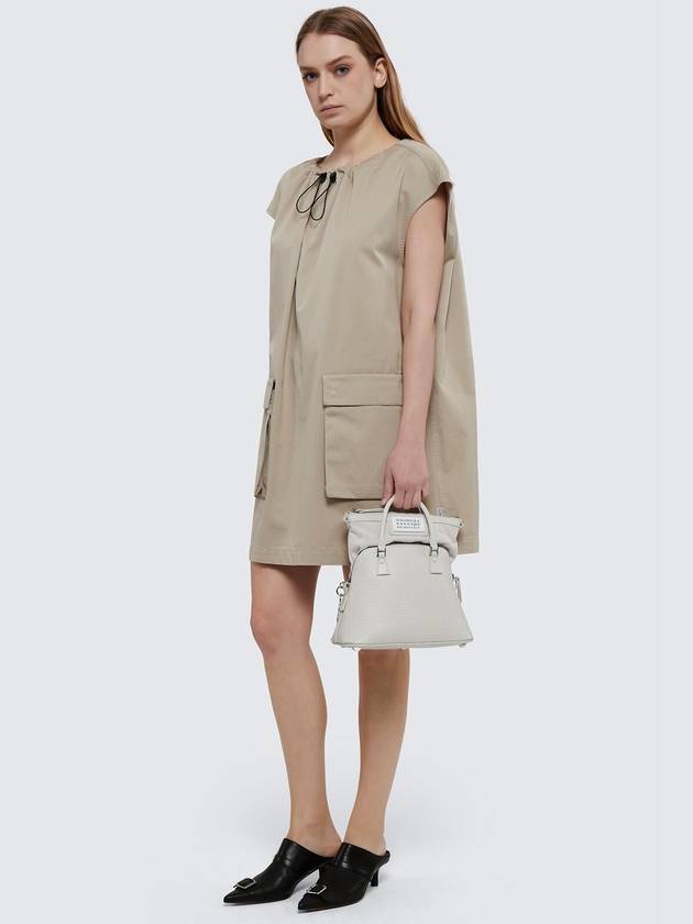 24 ss MM6 Mini Dress in Gabardine Cotton S52DA0026S78550113 B0271014344 - MAISON MARGIELA - BALAAN 1