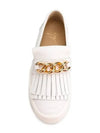 Women's Croc Chain Slip-On White - GIUSEPPE ZANOTTI - BALAAN 5