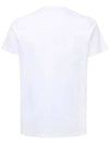 Double Logo Patch T Shirt White 8C000 25 8390Y 001 - MONCLER - BALAAN 3