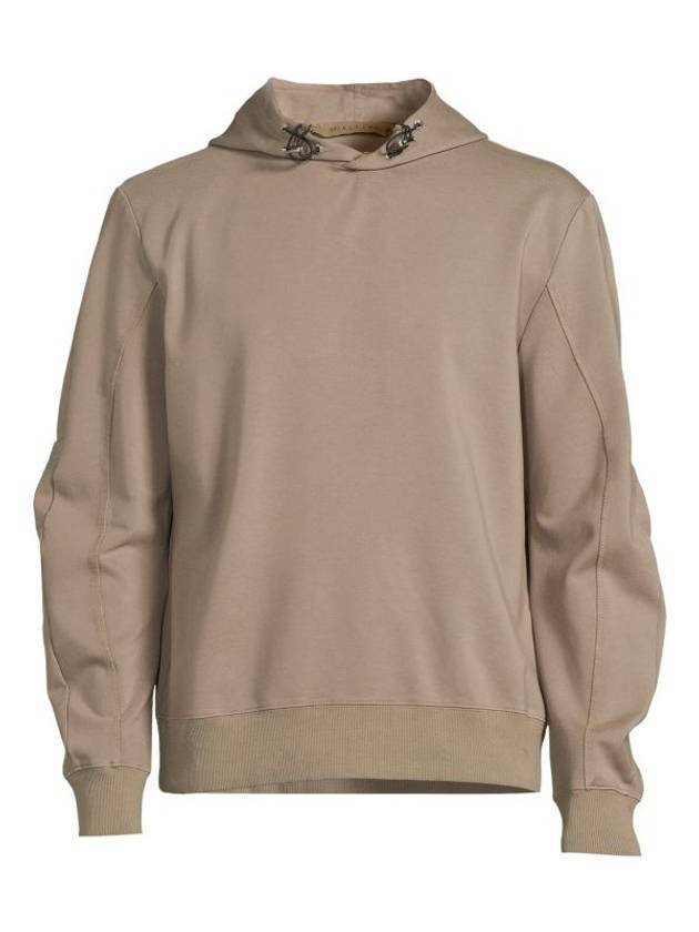 Toggle Sleeve Boxy Hoodie Beige - 1017 ALYX 9SM - BALAAN 1