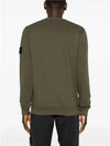 Wappen Patch Crew Neck Cotton Sweatshirt Brown - STONE ISLAND - BALAAN 6