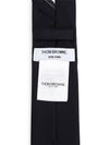 Three Stripes Classic RWB Selvedge Super 120 Count Wool Tie Navy - THOM BROWNE - BALAAN 9