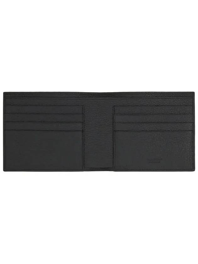 Monogram Half Wallet Black - SALVATORE FERRAGAMO - BALAAN 5