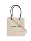 North South Tote Bag Ivory - BALENCIAGA - 1