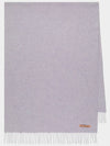 Lavender Melange Logo Tab Oversite Muffler 200X70 CA0102 CA0209 - ACNE STUDIOS - BALAAN 3