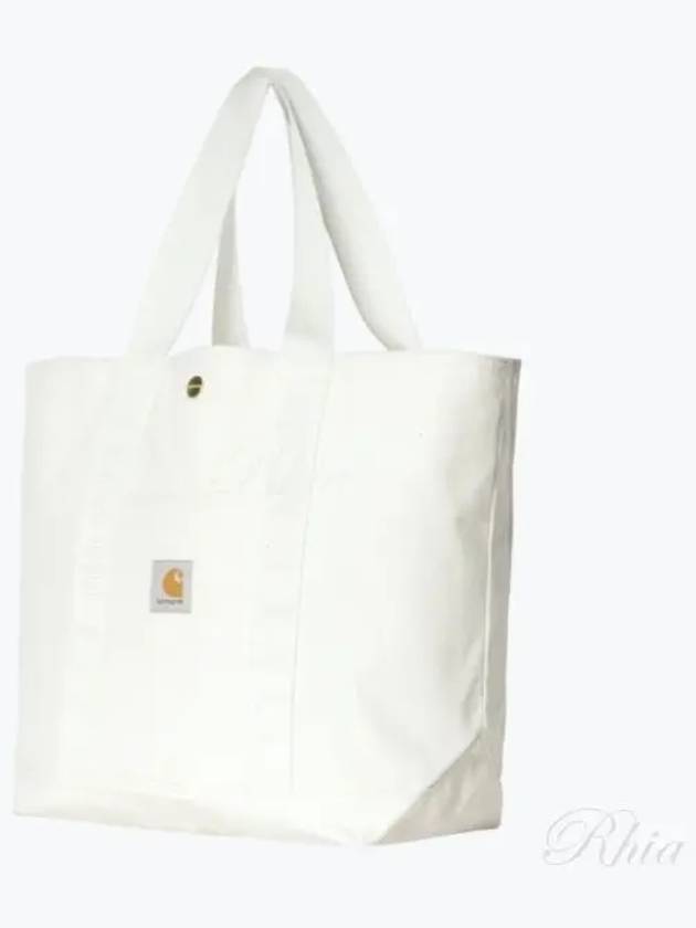 Canvas Tote Bag White - CARHARTT WIP - BALAAN 2