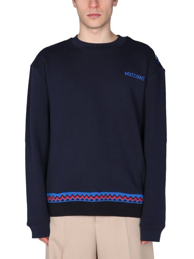 CREW NECK SWEATSHIRT - MISSONI - BALAAN 1