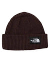 Salty Lined Ribbed Acrylic Beanie Brown - THE NORTH FACE - BALAAN 2