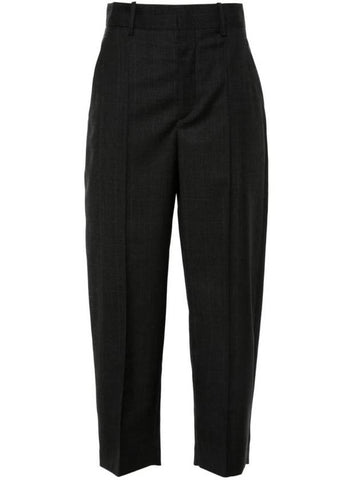 Rosabella Crop Pants Anthracite - ISABEL MARANT - BALAAN 1