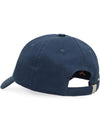 Embroidered Logo Cotton Ball Cap Navy - KENZO - BALAAN 4