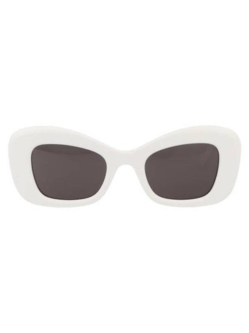 sunglasses AM0434S 005 white - ALEXANDER MCQUEEN - BALAAN 1