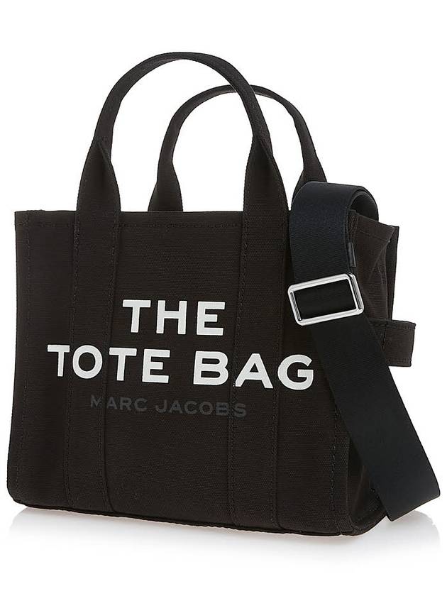 Logo Small Canvas Tote Bag Black - MARC JACOBS - BALAAN 3