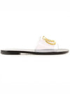 S0L42 ECG 001 V logo transparent sandals white - VALENTINO - BALAAN 2