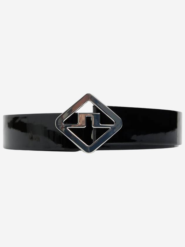 Gary High Shine Leather Belt Black - J.LINDEBERG - BALAAN 2