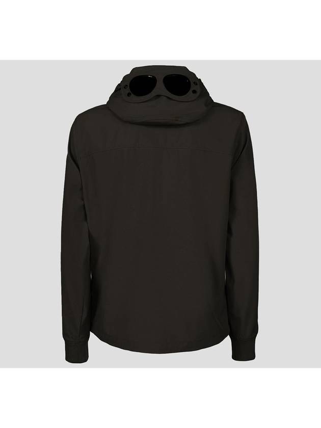 Men's Goggles Hooded Jacket Black - CP COMPANY - BALAAN 3