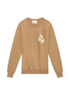 Evans Logo Crew Neck Knit Top Camel - ISABEL MARANT - BALAAN 2