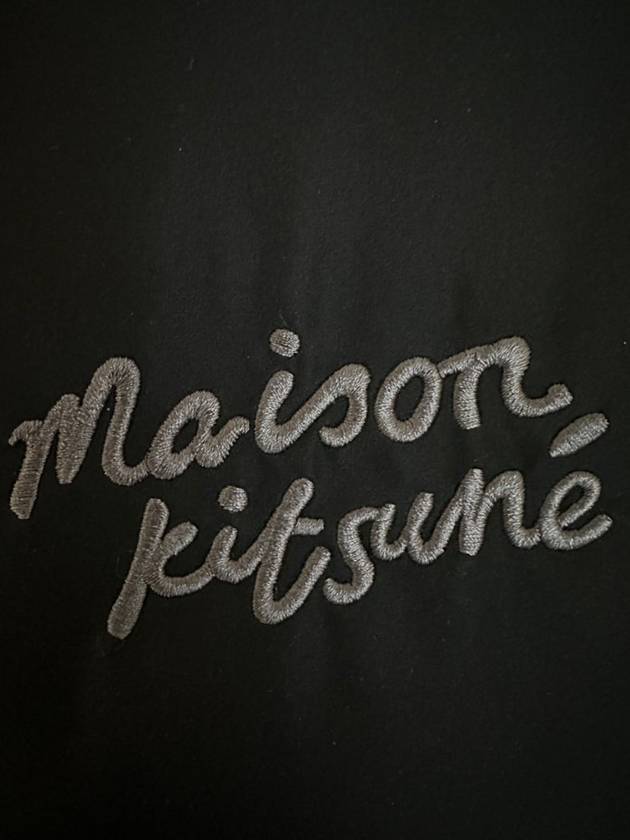 Padded muffler scarf NM06202WQ4035 black ONE SIZE - MAISON KITSUNE - BALAAN 3