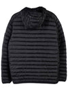 Loom Woven Chambers R-Nylon Down-TC Packable Jacket Black - STONE ISLAND - BALAAN 3