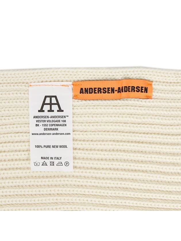 SCARF OFF WHITE Wool Muffler Scarf - ANDERSEN-ANDERSEN - BALAAN 8