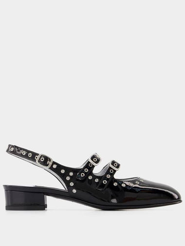 Queen Sandals - Carel - Leather - Black - CAREL - BALAAN 1