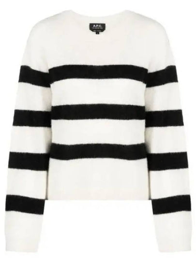 Madison Stripe Knit Top - A.P.C. - BALAAN 2