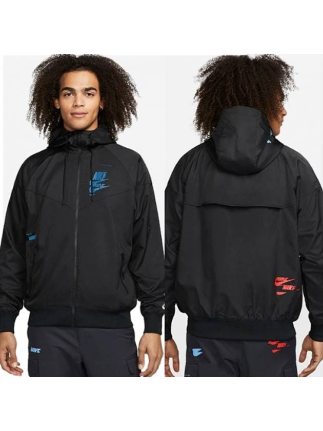 Sportswear Essential Woven Windbreaker Black - NIKE - BALAAN 2