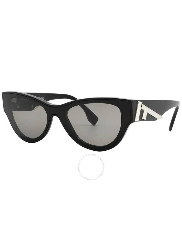 Fendi Smoke Cat Eye Ladies Sunglasses FE40135I 01A 135 - FENDI - BALAAN 3