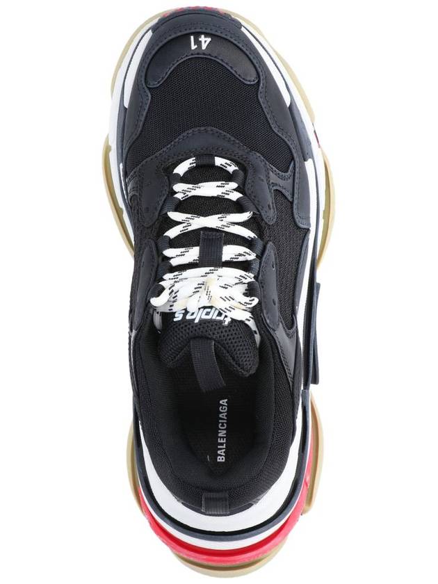 Triple S Low Top Sneakers Black - BALENCIAGA - BALAAN 6