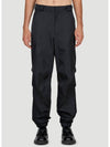 Triangle Logo Re-Nylon Jogger Track Pants Black - PRADA - BALAAN 2