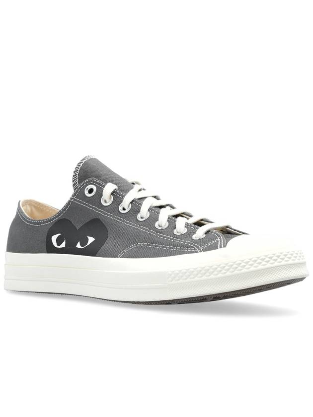 Comme Des Garçons Play Comme Des Garçons Play X CONVERSE, Men's, Grey - COMME DES GARCONS PLAY - BALAAN 4