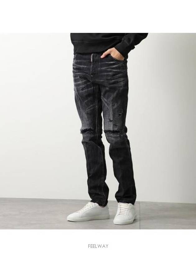 Dsquared Black Warp Wash Cool Guy Jeans S74LB1562 D30009 - DSQUARED2 - BALAAN 1