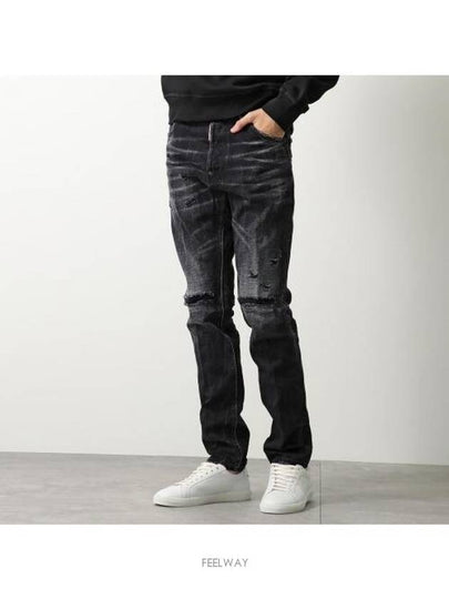 Warp Wash Cool Guy Jeans Black - DSQUARED2 - BALAAN 2