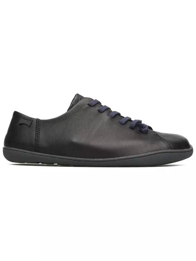 Peu Leather Low Top Sneakers Black - CAMPER - BALAAN 5