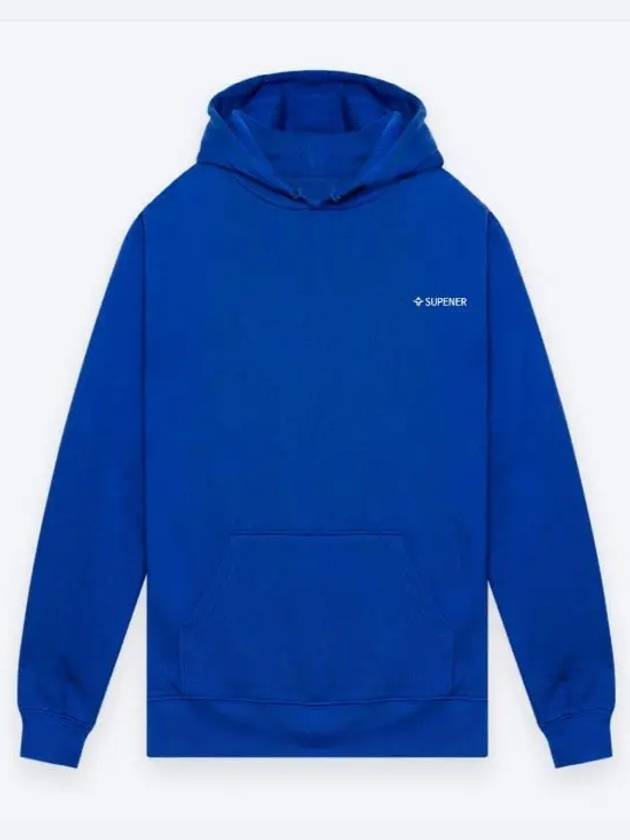 Bailey Basic Hooded Sweatshirt Blue - SUPENER - BALAAN 1