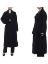 Orense Wool Cashmere Single Coat Black - MAX MARA - BALAAN 2