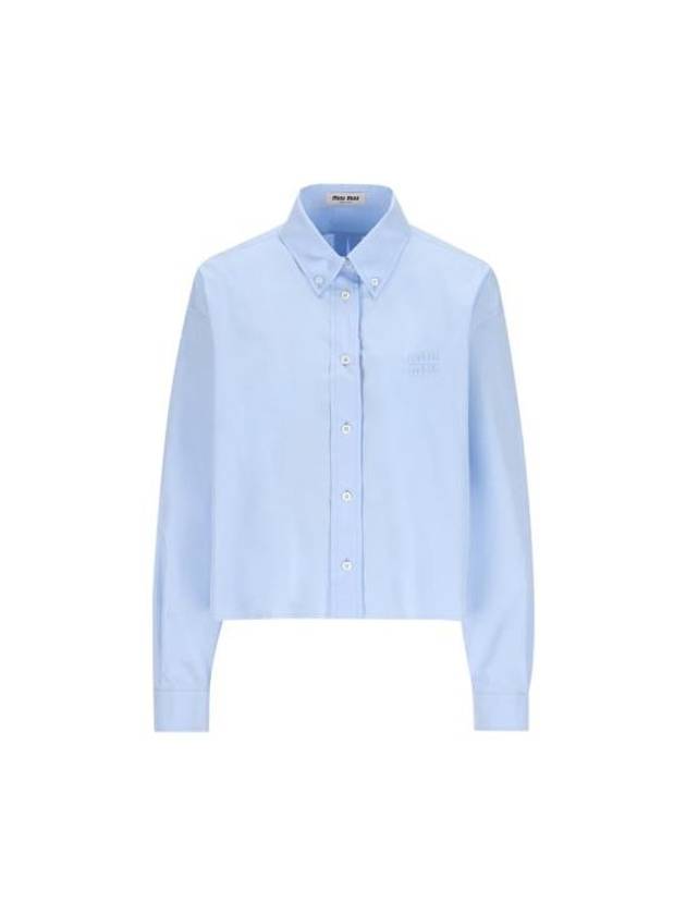 Shirt MK165910RGF0012 AI24 SKY - MIU MIU - BALAAN 1