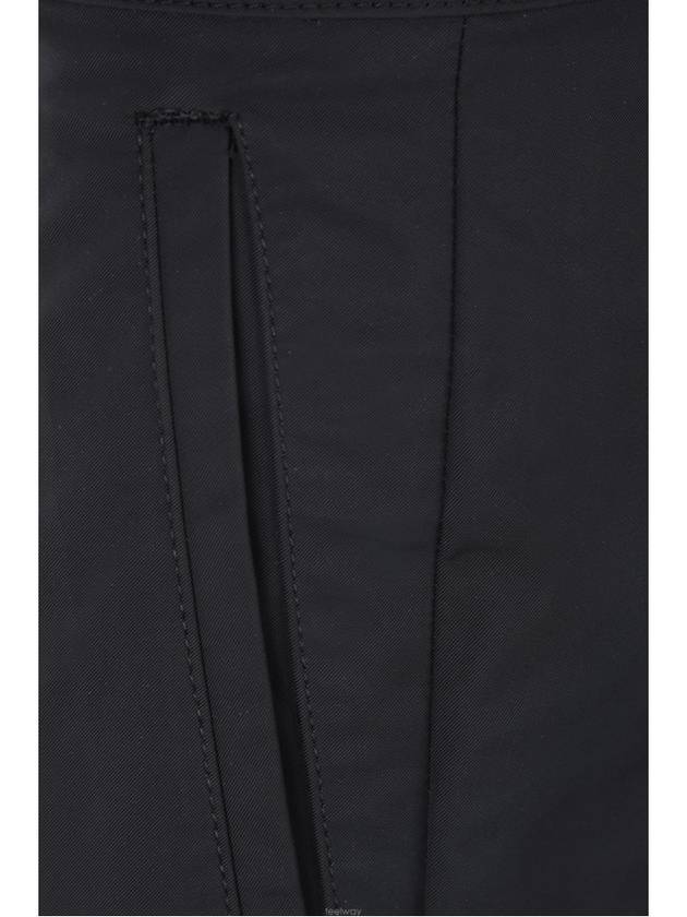 Men's Logo Cargo Straight Pants Black - VALENTINO - BALAAN 5