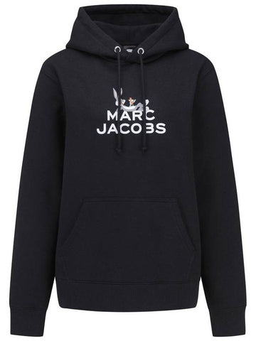 Looney Tunes the Bugs Bunny Hoodie_Black (4R3RTP002C06-001) - MARC JACOBS - BALAAN 1