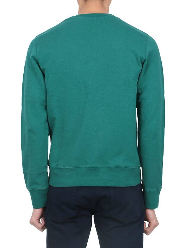 Fox Head Patch Regular Sweatshirt Green - MAISON KITSUNE - BALAAN 5