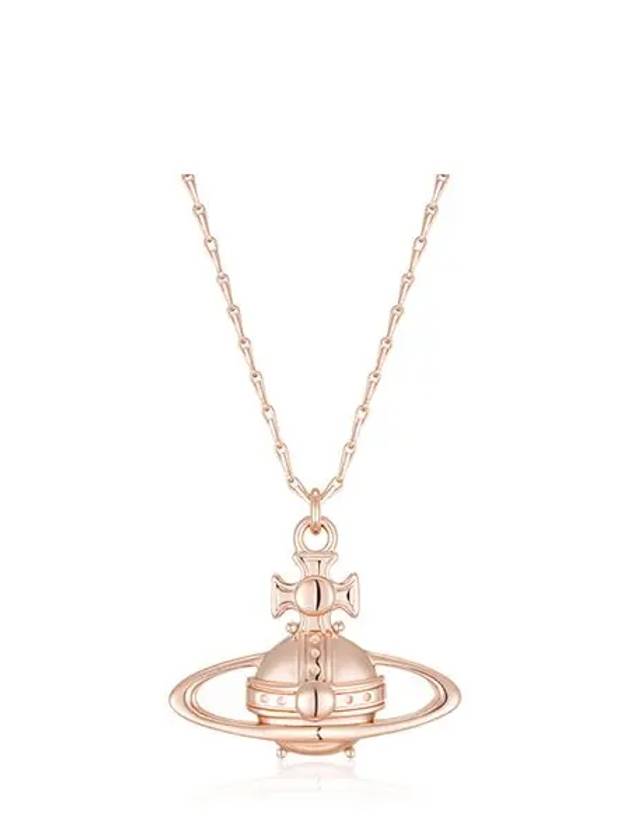 Suzie Pendant Necklace Pink Gold - VIVIENNE WESTWOOD - BALAAN 3