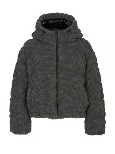 FF Wool Blouson Padding Grey - FENDI - BALAAN 2