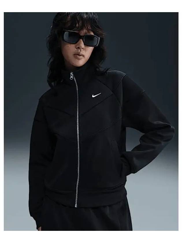 Sportswear Wind Runner Knit Track Jacket Black - NIKE - BALAAN 2