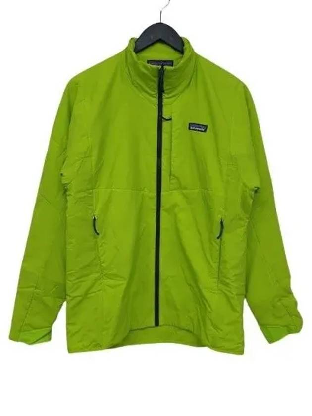 Nano Air Logo Patch Zip-up Jacket Green - PATAGONIA - BALAAN 2