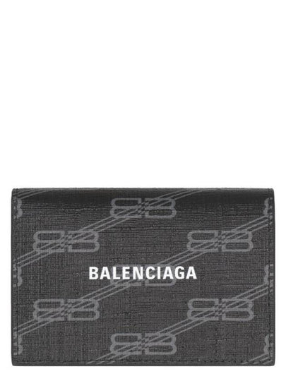 BB Monogram Card Wallet Black - BALENCIAGA - BALAAN 2